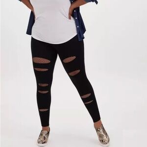 Torrid Full Length Signature Waist Split Legging - Plus Size 0 (L-12)